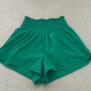 Green Athletic Shorts